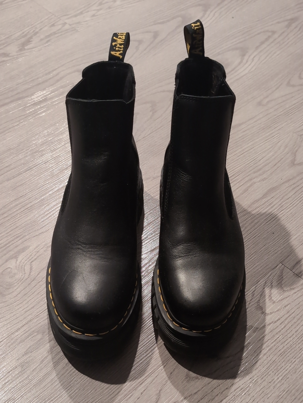 AUDRICK BRANDO LEATHER PLATFORM CHELSEA
BOOTS Unisex